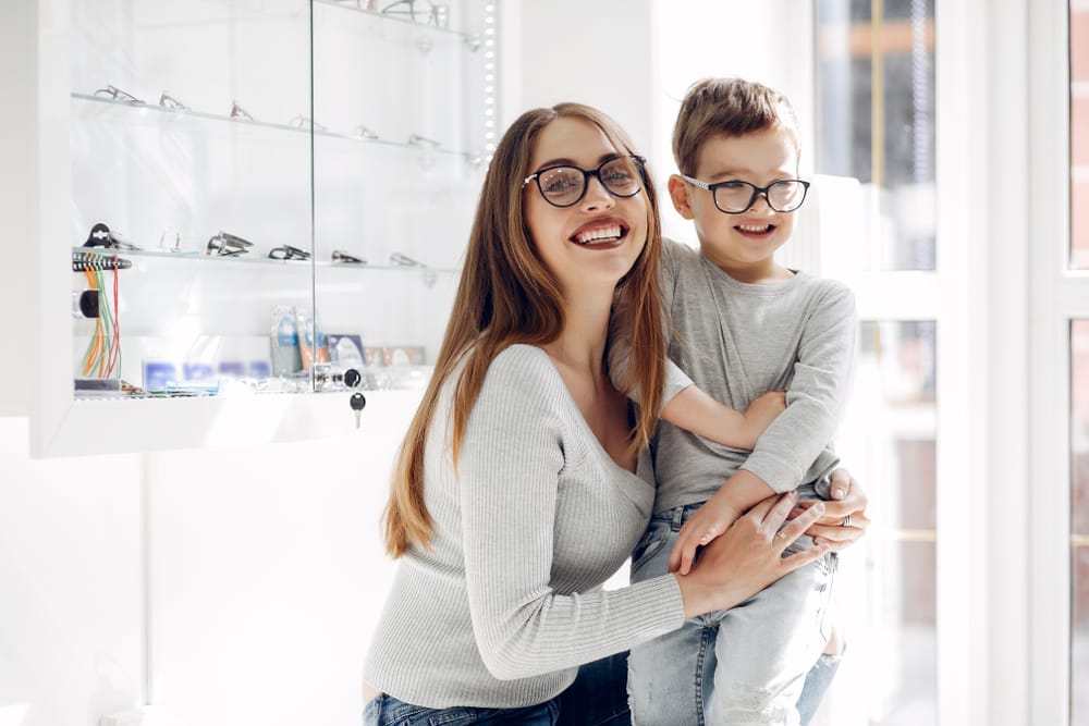 mother and child - Eye Specialist Reno NV